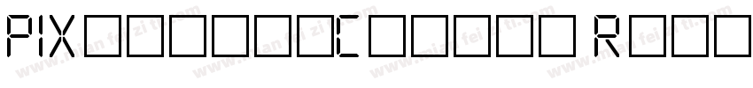 PIXymbolsClocks Roman字体转换